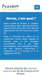Mobile Screenshot of novea.fr